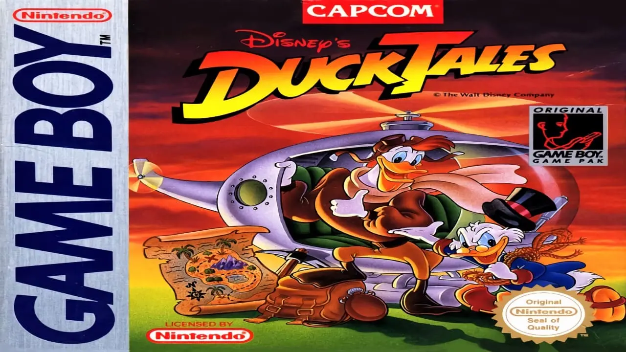 Disney's DuckTales GameBoy - Box - Front Image (Europe)