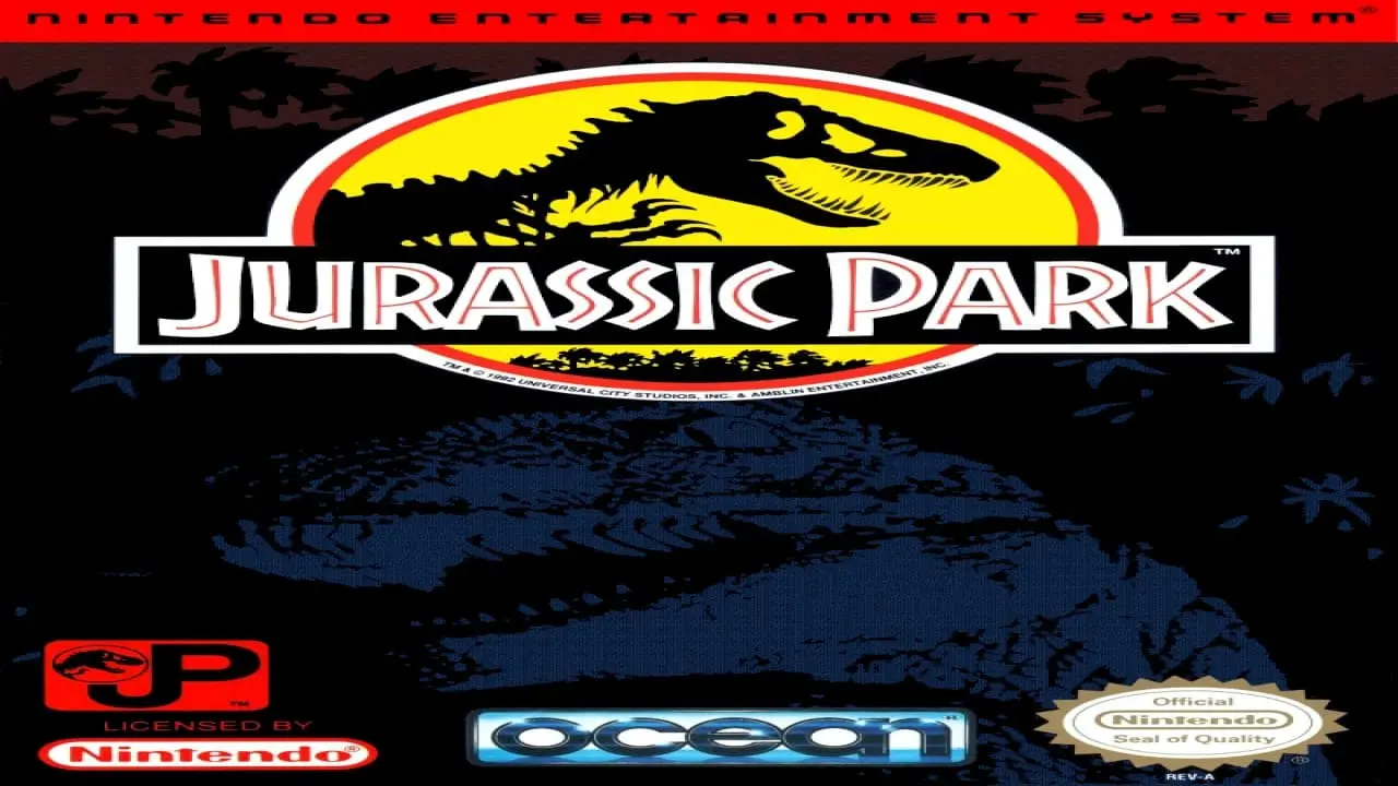 Nintendo Jurassic Park - Box - Front Image (North America)