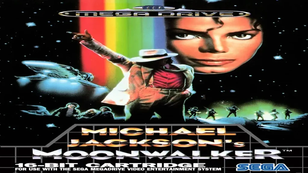 Sega Mega Drive - Michael Jackson's Moonwalker - Box - Front Image (Europe)