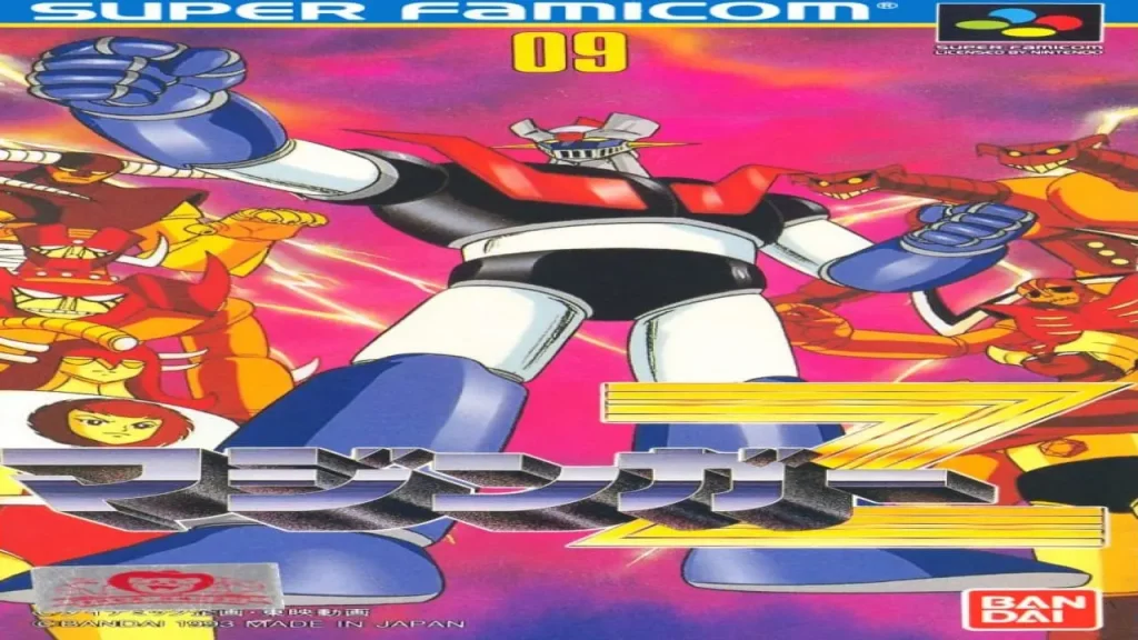 Super Nintendo - Mazinger Z - Box - Front Image (Japan)