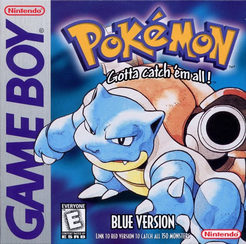 Cover GameBoy Pokemon Blue